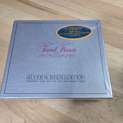 Vintage trivial pursuit silver - pursuit,