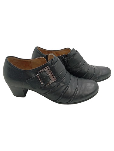 Gabor bottines femme cuir noir - bottines,