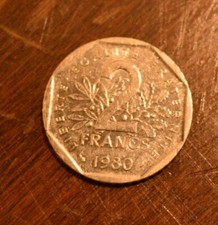 PIECE DE 2 FRANCS SEMEUSE 1980 (838)
