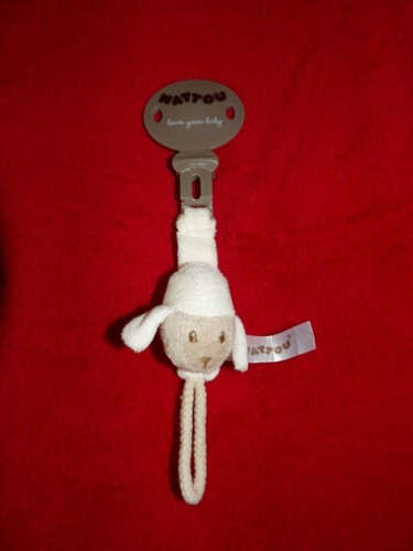 Doudou pince attache tétine - doudou,