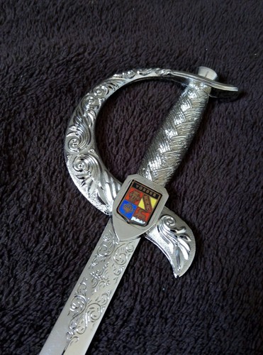 Coupe papier métal épée - papier,