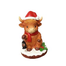 Statue de vache des Highlands