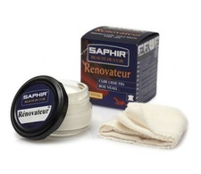 Rénovateur incolore produit beauté cuir 50ml SAPHIR à l'huile de vison cire d'ab