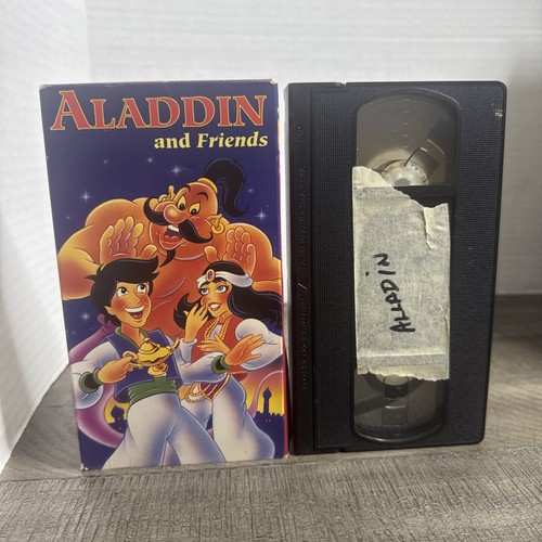 Aladdin and friends vhs - friends,