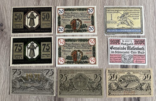 Lot billets allemand - lot, 15