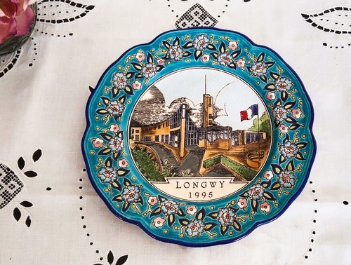 Ancienne assiette émaux de - en,