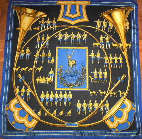 Hermès foulard sonneurs - sonneurs, de