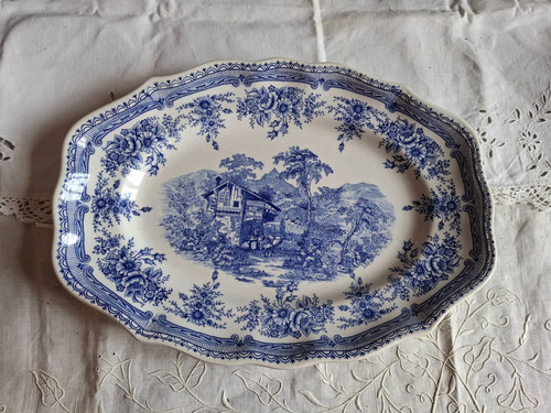 Plat lunéville modèle - k.g,