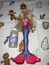 mattel barbie sirène bulles 1996
