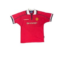 Maillot football vintage Manchester United domicile saison 1999-2000