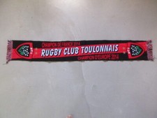 écharpe de rugby vintage RCT TOULON Champion d' Europe 2014 