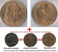 Monnaie d'or, Marianne/cop
