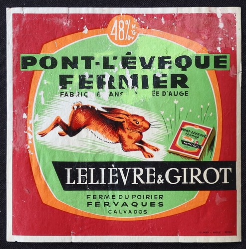 Etiquette fromage