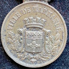 Médaille de la Société des Sauveteurs de Marmande fondée en 1888