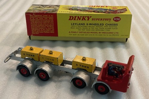 Dinky super toys 936 wheeled - dinky,
