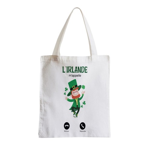 Sac tissu irlande - sac,