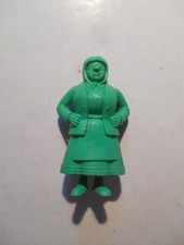 Mme Vlek figurines TINTIN Monochrome Vert Belgique Belvision Esso 1973
