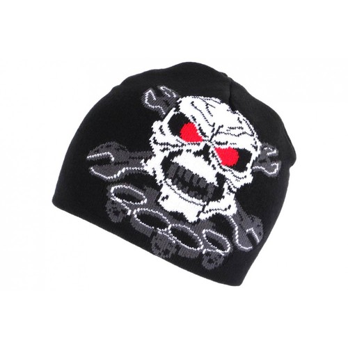 Bonnet biker tete mort - tete, de