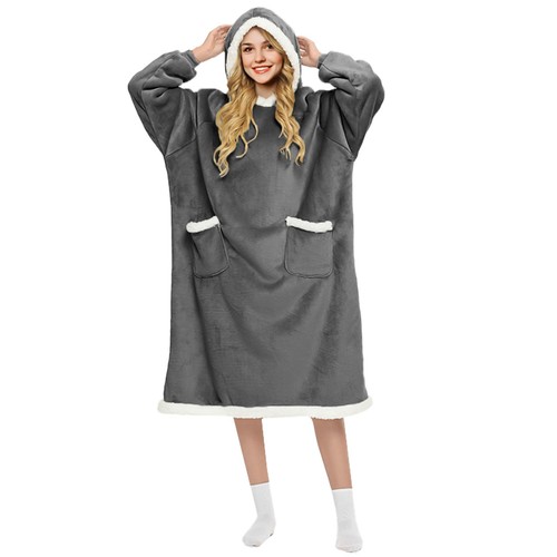 Couverture chaude gris - couverture,