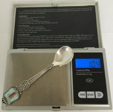 CUILLERE METAL ARGENTE/ BLASON