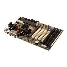 Carte Mère PCPARTNER BXA828D 35-8828-02 SLOT1 SDRAM AGP PCI ISA ATX