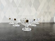 6 Coupelles Cristal D'arques Modèle Longchamp