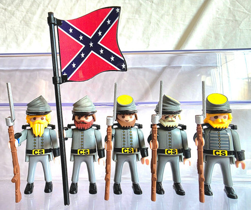 Playmobil soldats sudistes - playmobil, 5