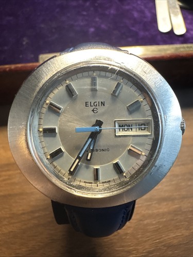 Vintage elgin swissonic - elgin, ufo