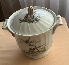 Seau A Glace Porcelaine Limoges L Bernardeau & C 