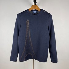 Pull femme col rond en laine