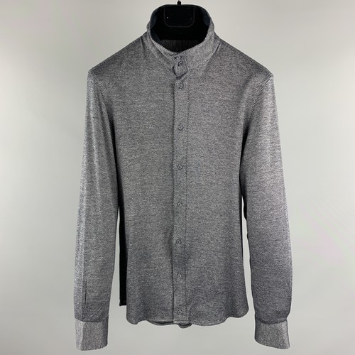 Chemise col montant en - col,
