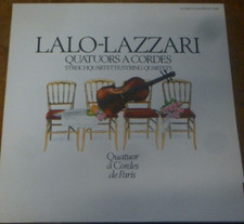 QUATUOR A CORDES DE PARIS / LALO - LAZZARI  / LE CHANT DU MONDE