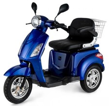VELECO ZT15 Scooter électrique 3 roues Mobylette Senior Handicapé Adulte 900W 