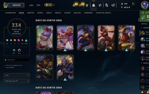 Compte league legends euw - of,