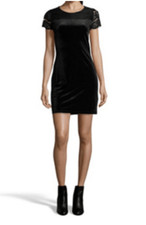 Robe Smash en Velours et Dentelle Noir T.44 NEUVE+ETIQUETTE