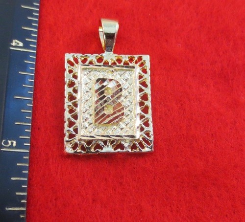 14kt 5cm encadré - or,