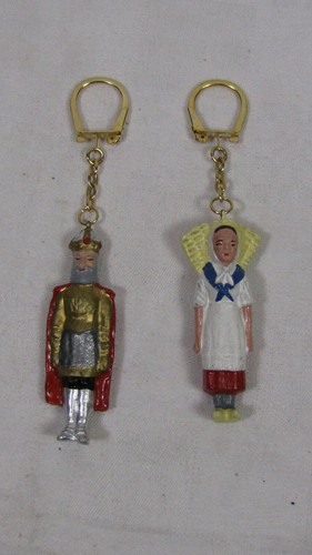 Porte cles anciens roi et - 2,