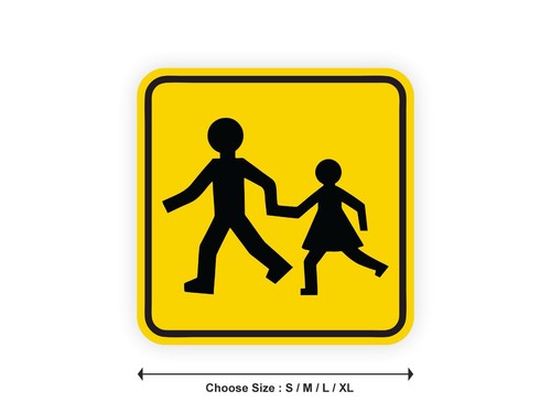 Sticker panneau transport - sticker,