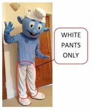 Schtroumpfs blanc pantalon - blanc,