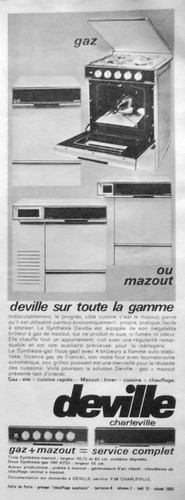 Publicité 1965 deville - publicitÉ,