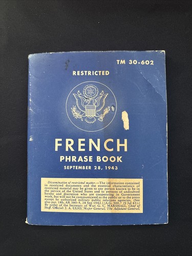 Ww2 army language - us, /pocket