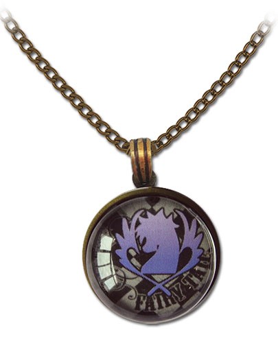 Collier symbole anime blue - collier,
