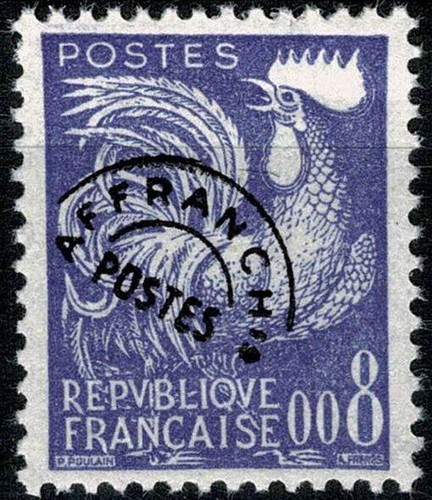 France 1960 type coq - france,
