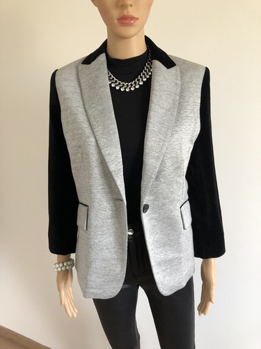 Blazer gris noir - gris, et