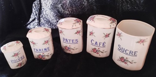 Pots condiment vintage - 5,
