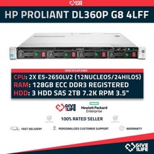 Rack serveur HP DL360 G8 4LFF