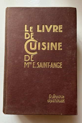 Livre cuisine mme e - mme,