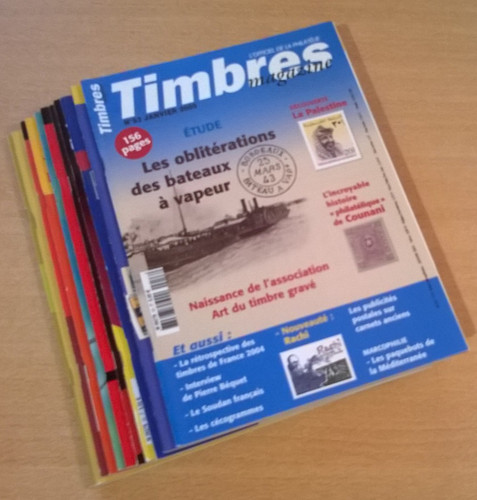 Timbres magazine année - -, 2005
