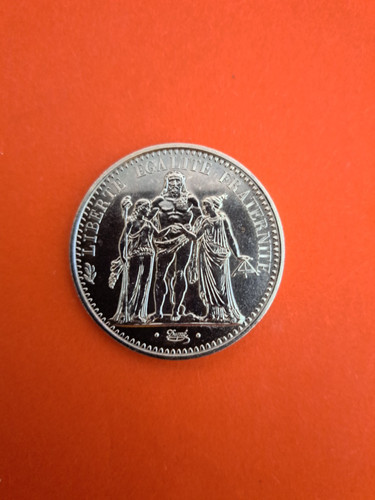 Piece francs argent - de, 10