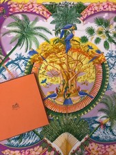 Foulard carré de soie Hermès